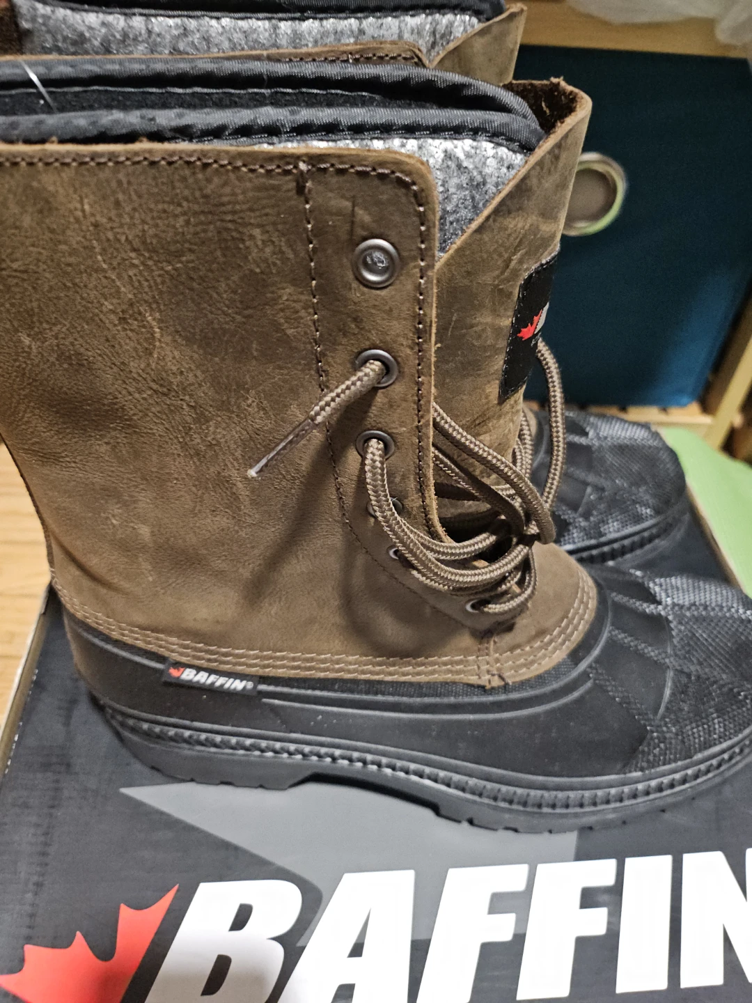 Baffin Yukon Brown Boots Size 10 - photo 2