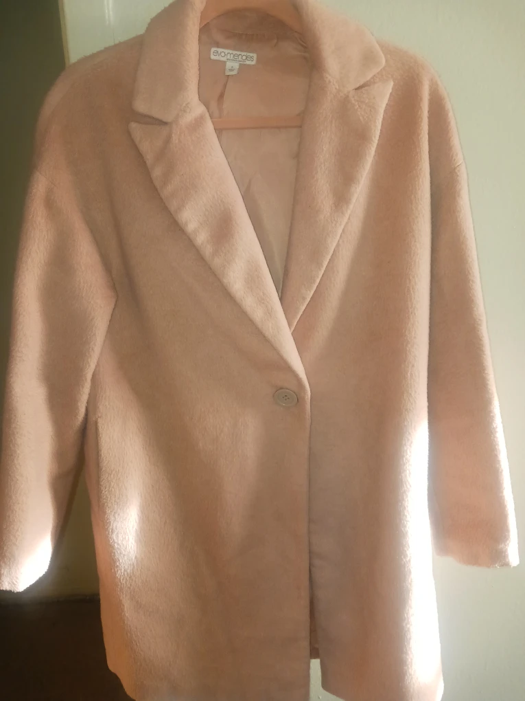 #cleanout Eva Mendes/nycompany blush pink coat, size S