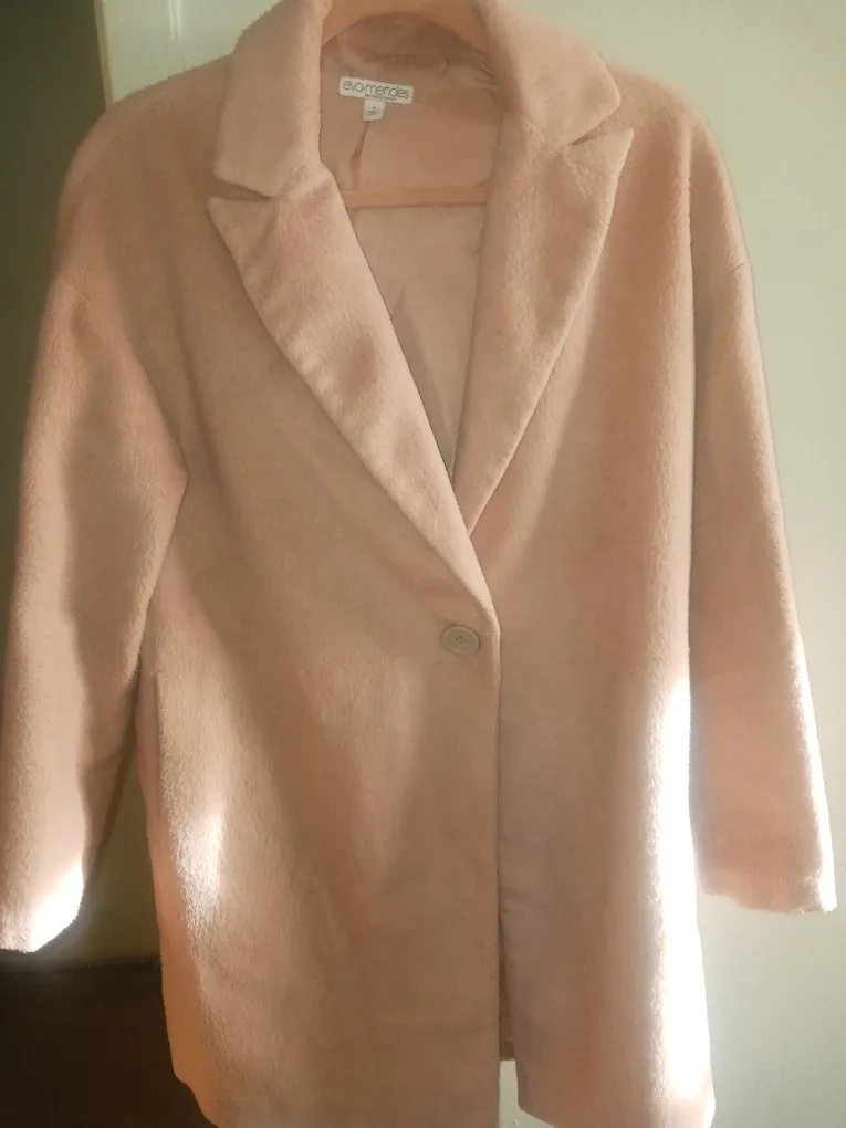 #cleanout Eva Mendes/nycompany blush pink coat, size S