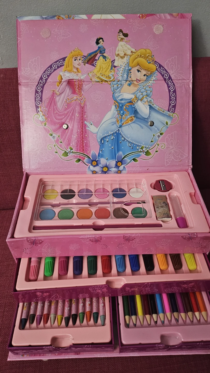 Disney Princess 54 Piece Art Set