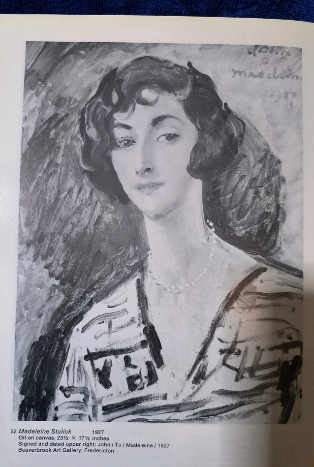 Augustus John Art Book by Dalhousie Art Gallery 1972 - photo 4