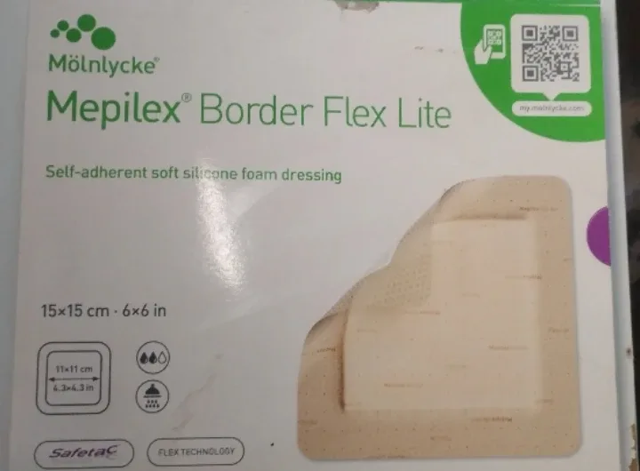 #CLEANOUT - Mepilex Border Flex  Dressings (New box of 5)
