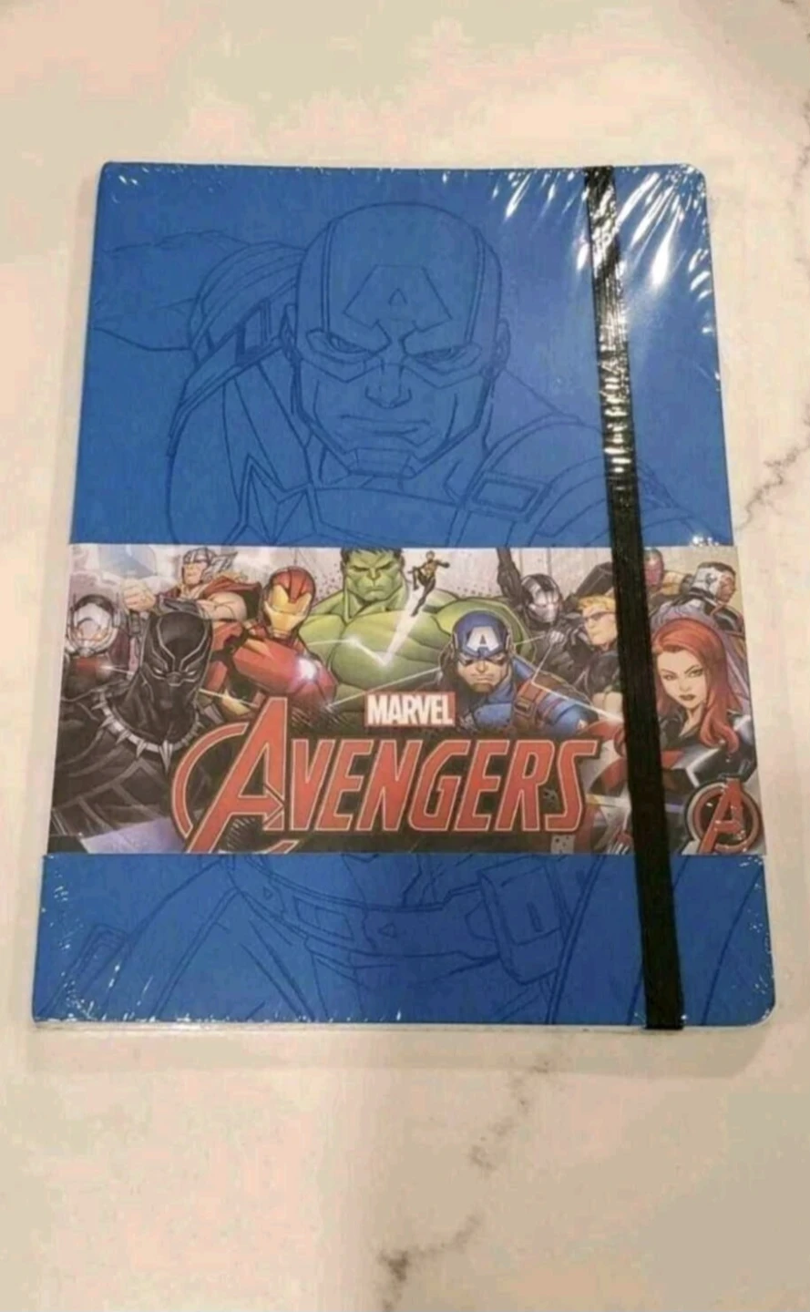 New Marvel Avengers Captain America Notebook