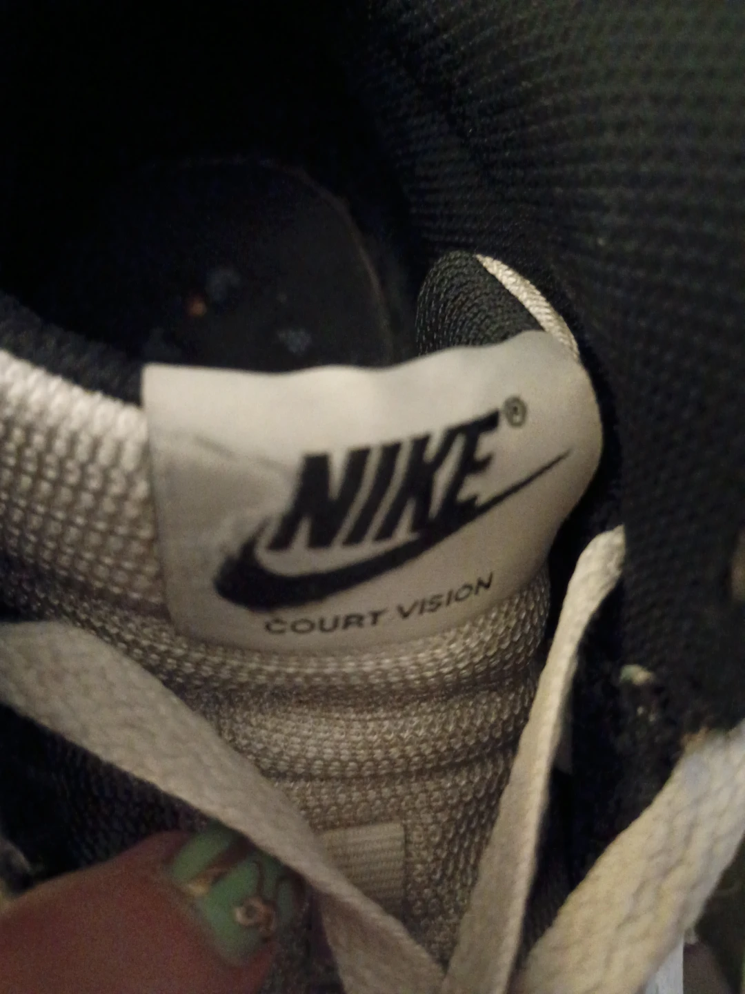 Nike Court Vision Mid Sneakers - Blue, White, Black - Size 11.5 - photo 4