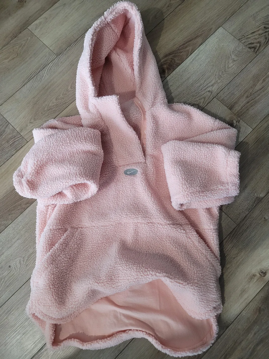 [Nike] Kid's Therma-Fit Pink Fleece Pullover - XL