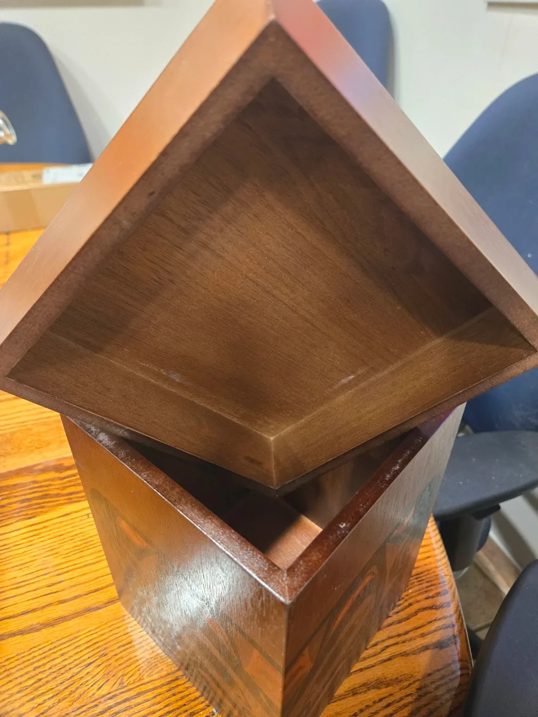 Wooden Box with Indigenous Design image indicator(4)