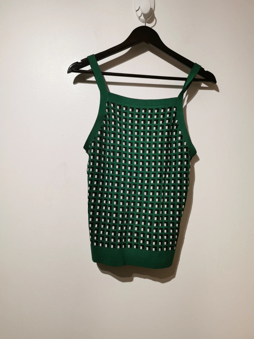 Banana Republic Green & White Tank - Size M - photo 2