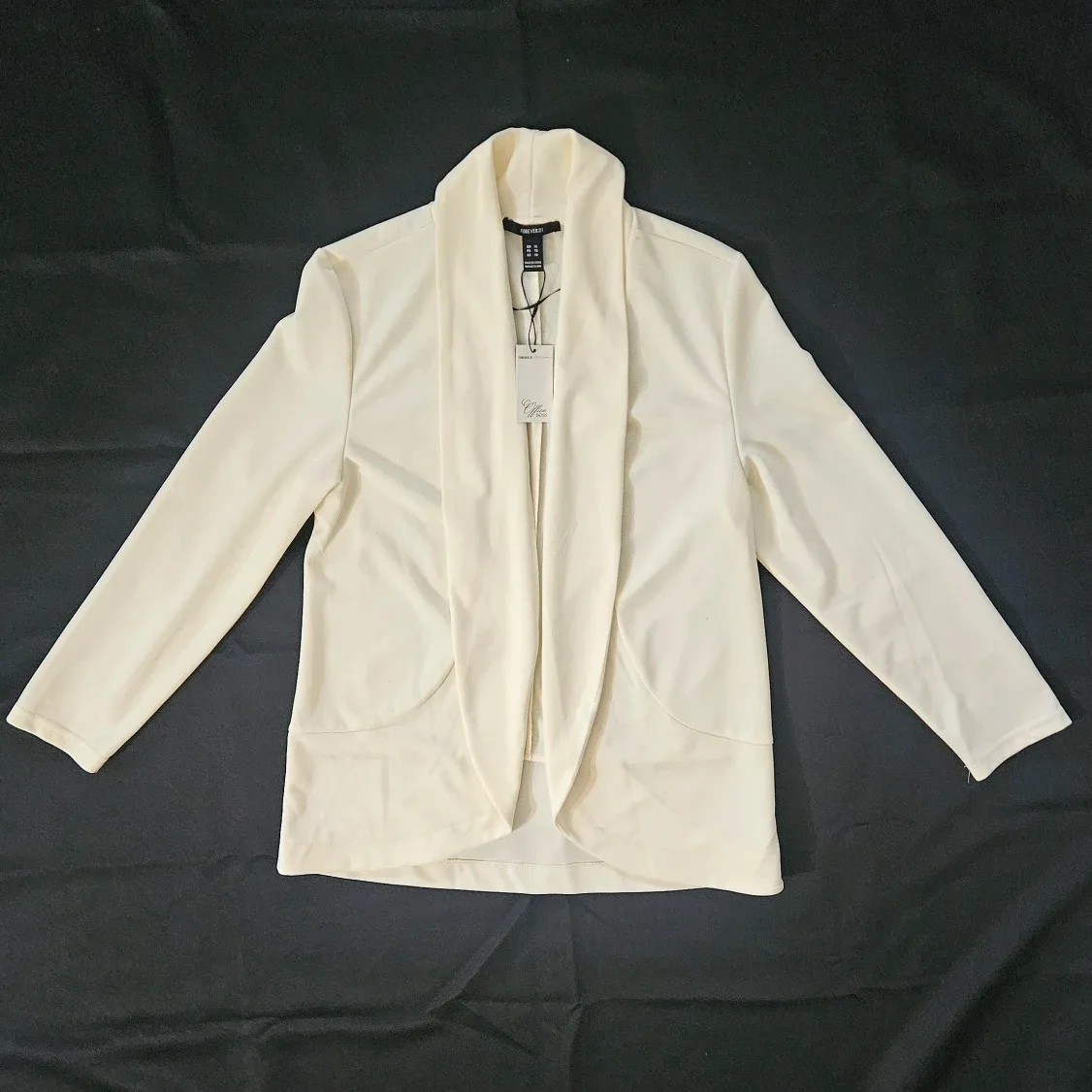 Forever 21 Cream Blazer - Size XL