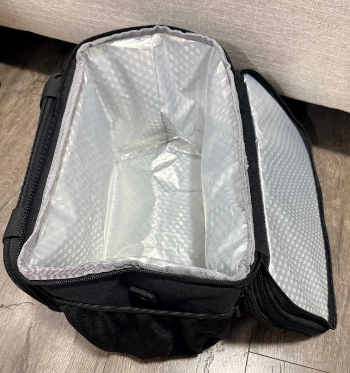 Glenkey Insulated Food Delivery Bag - Black - photo 2