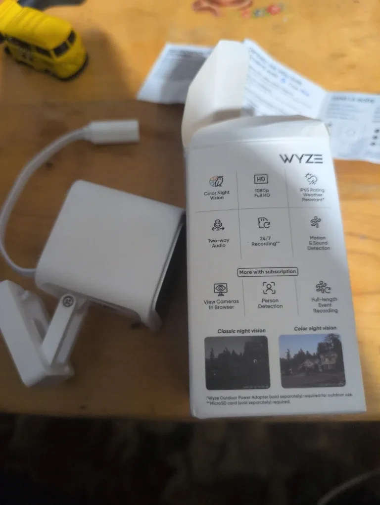 New Wyze Cam v3 Indoor & Outdoor Security Camera image indicator(2)