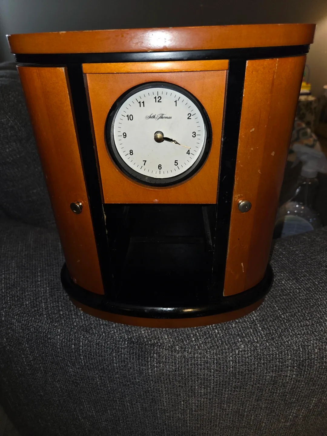 #CleanoutSeth Thomas Jewelry Box Table Clock