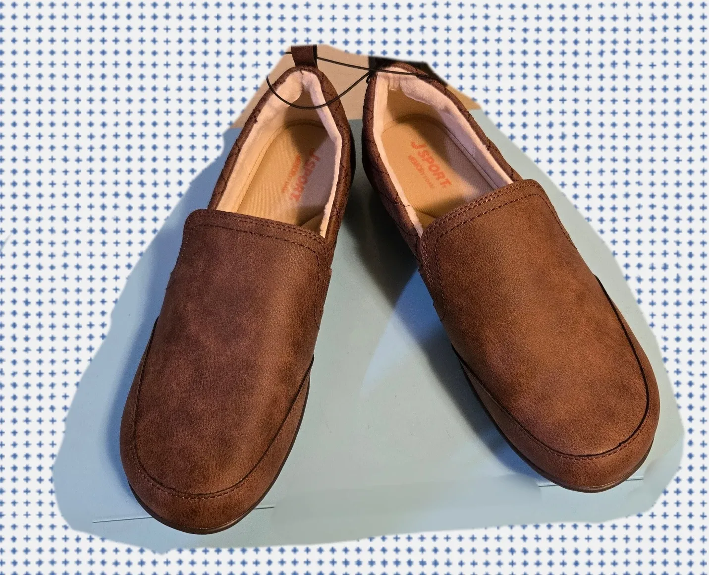 NWT J Sport Women's Memory Foam Shoes - Brown image indicator(2)