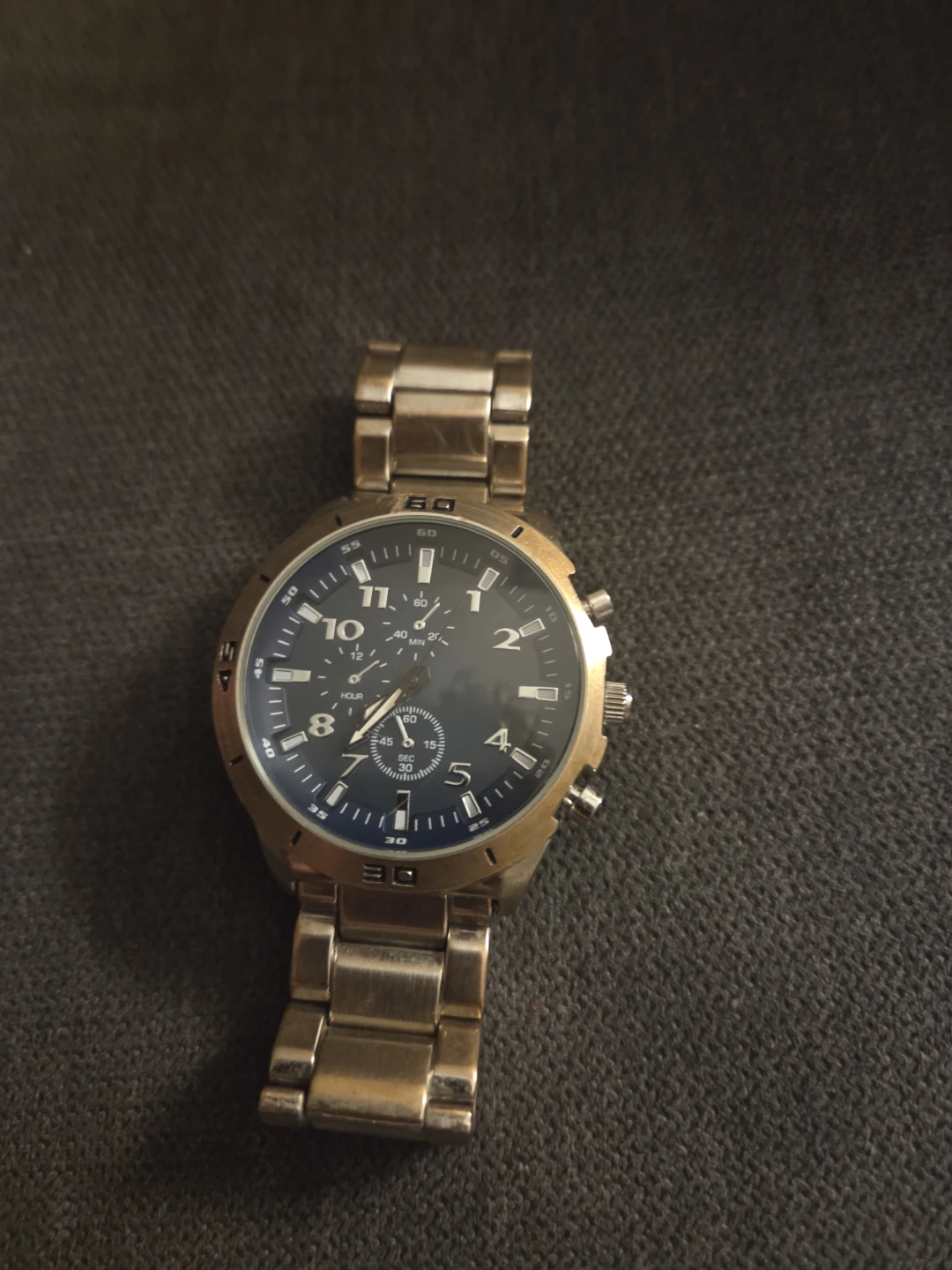 TCK Stainless Steel Case Back Watch