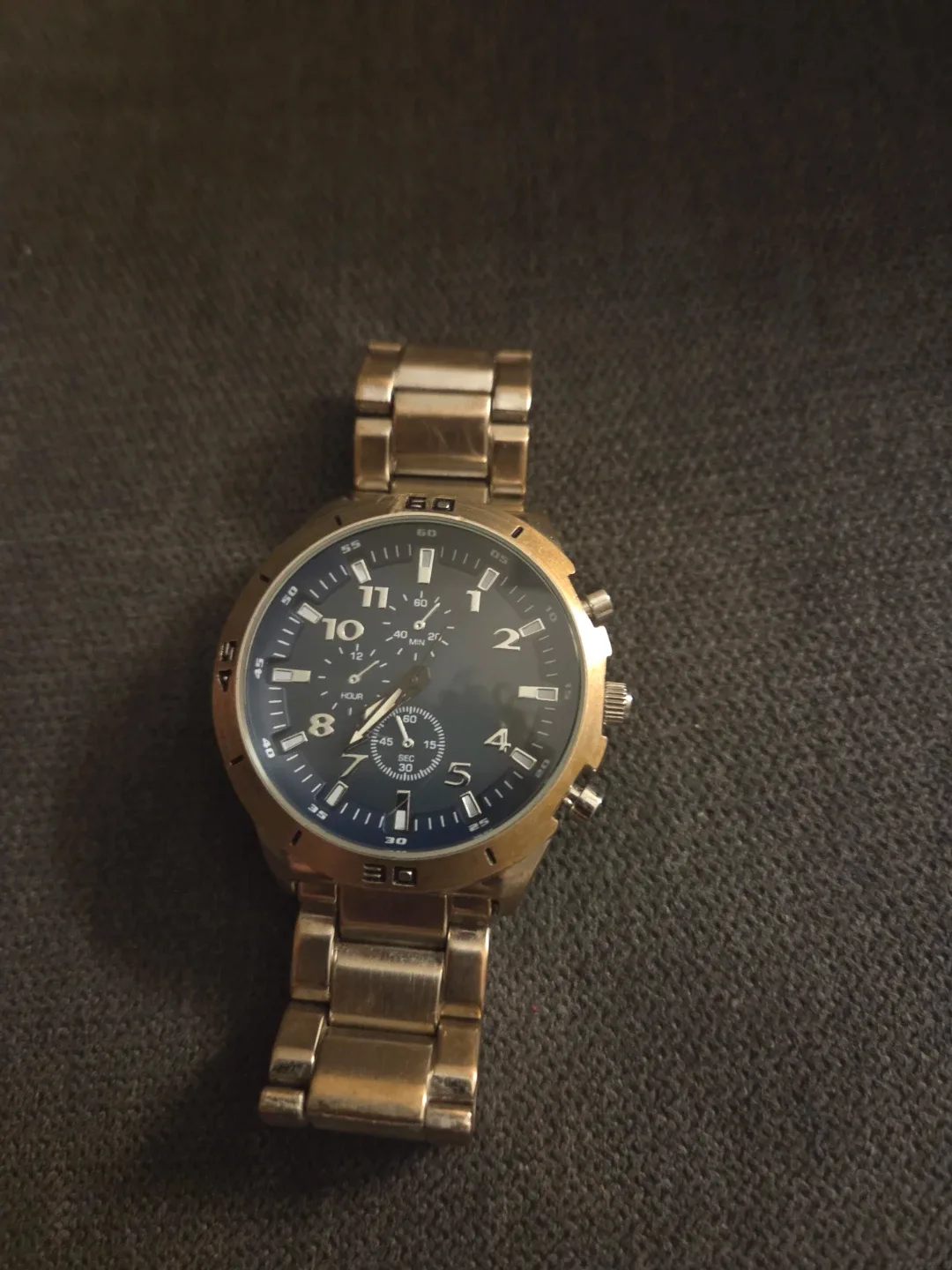 TCK Stainless Steel Case Back Watch