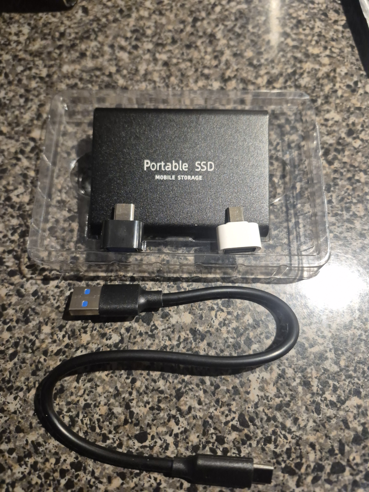 Portable SSD Mobile Storage 6TB - Like New!