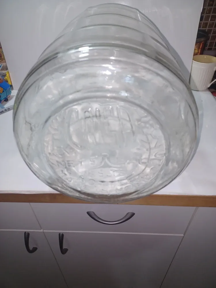 Vintage puro crate with Crisa 5 gal glass jug image indicator(2)