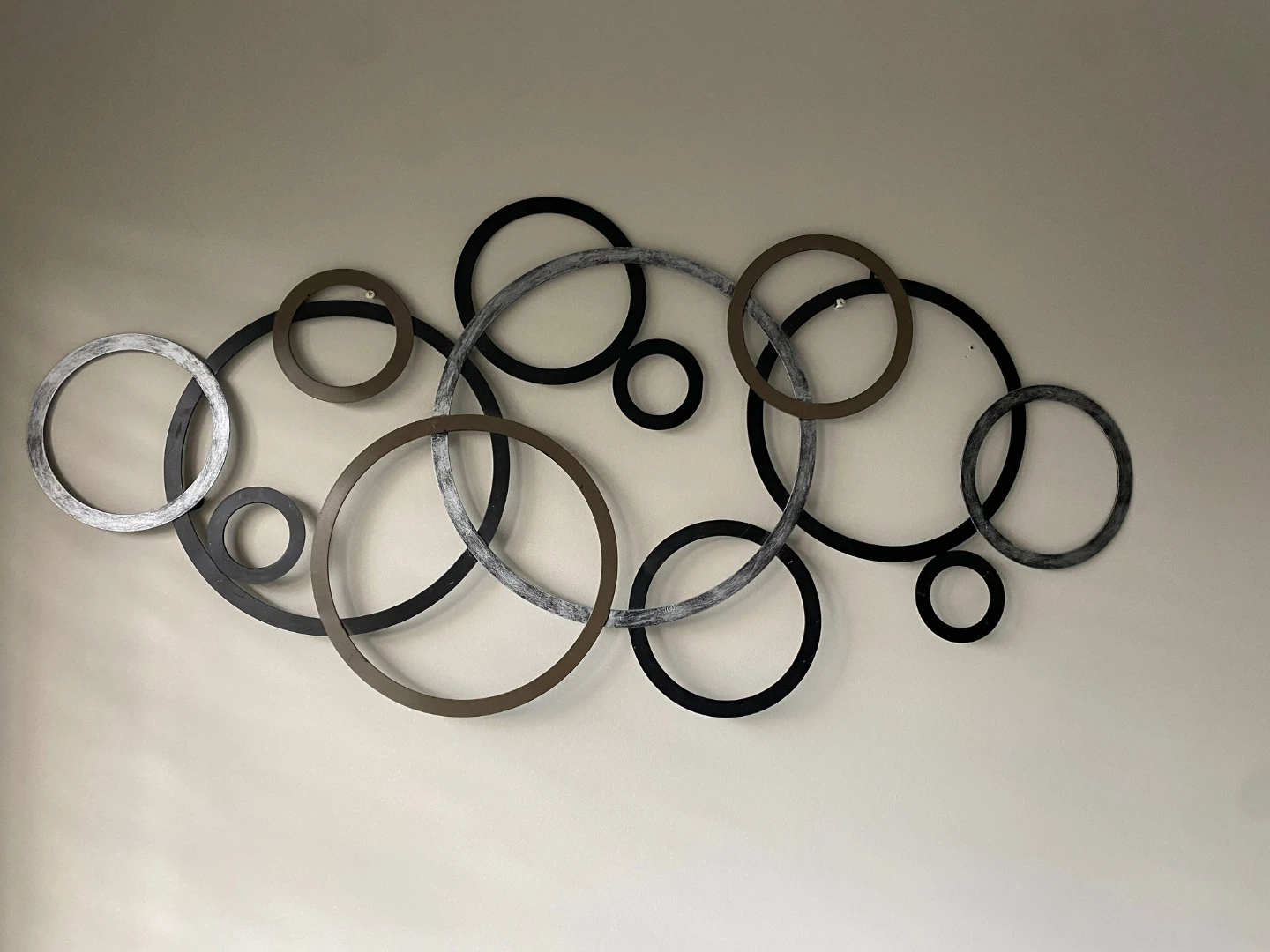 Metal Circle Wall Decor - photo 2
