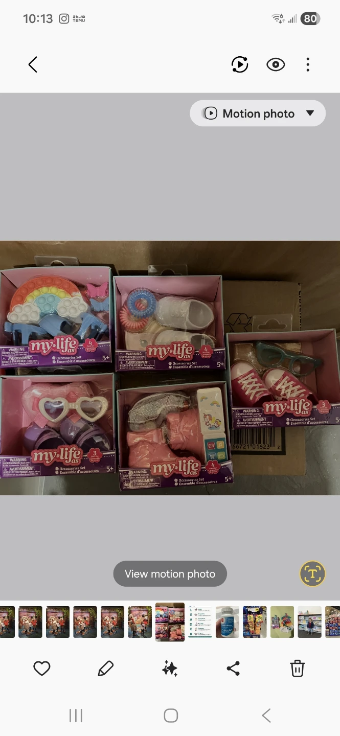 My Life As Doll Accessories Sets (5+)