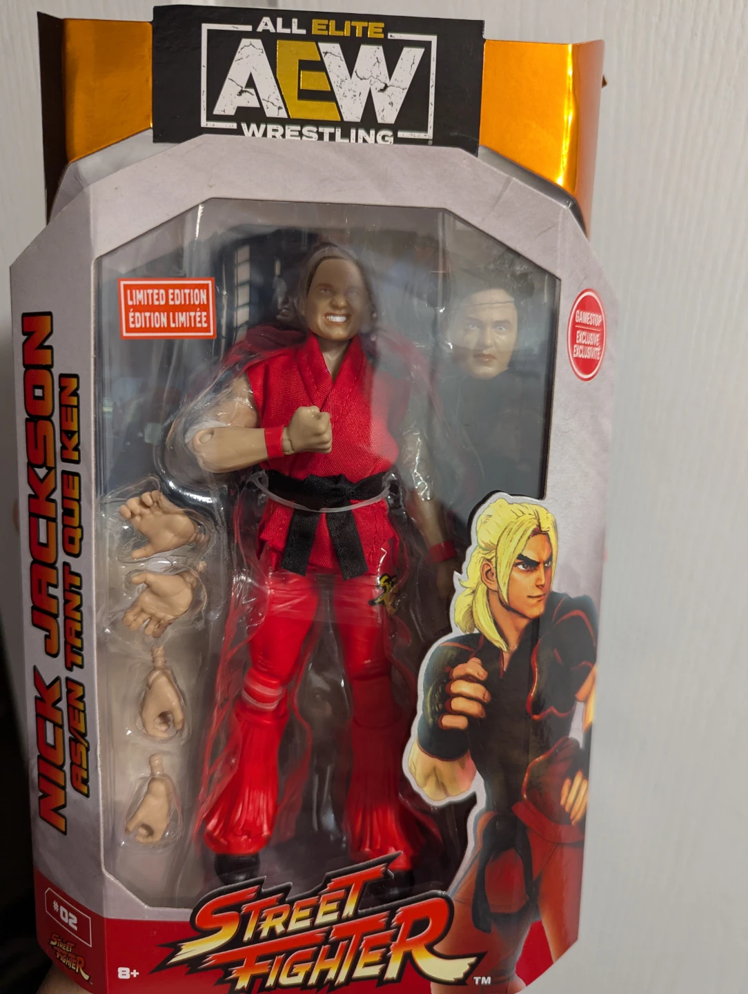 AEW Nick Jackson ken outfit action figure