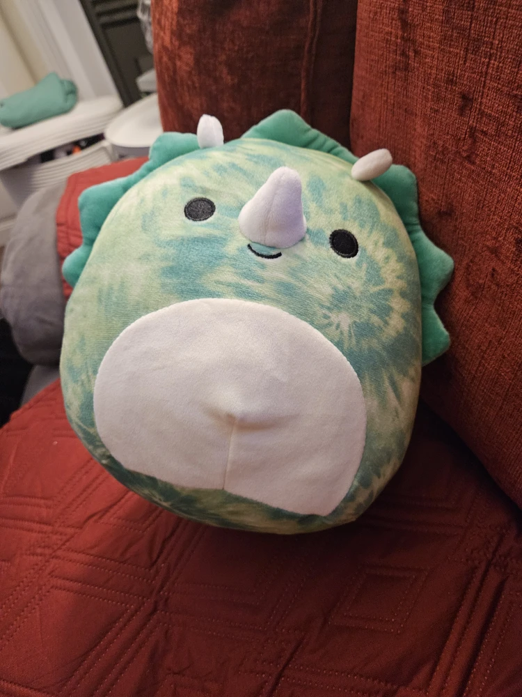 Squishmallows Tenzing Triceratops Plush - photo 3