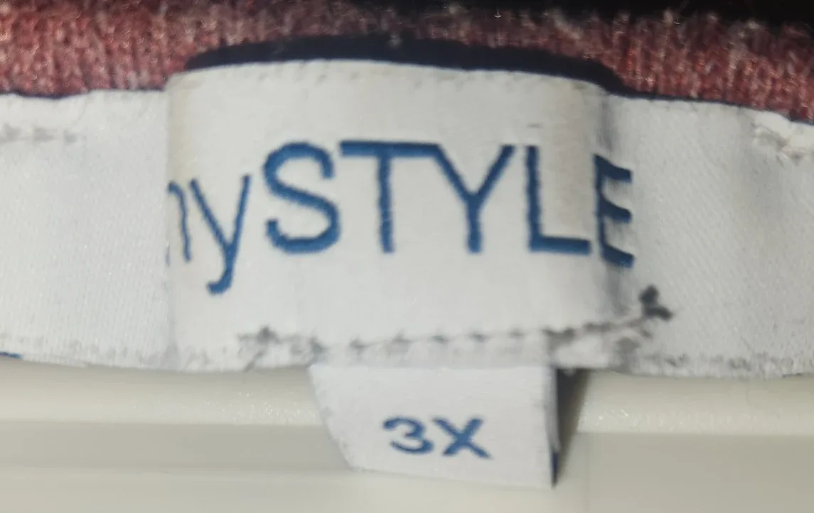 Lily Morgan & MyStyle 3X Button-Up Tunic image indicator(4)