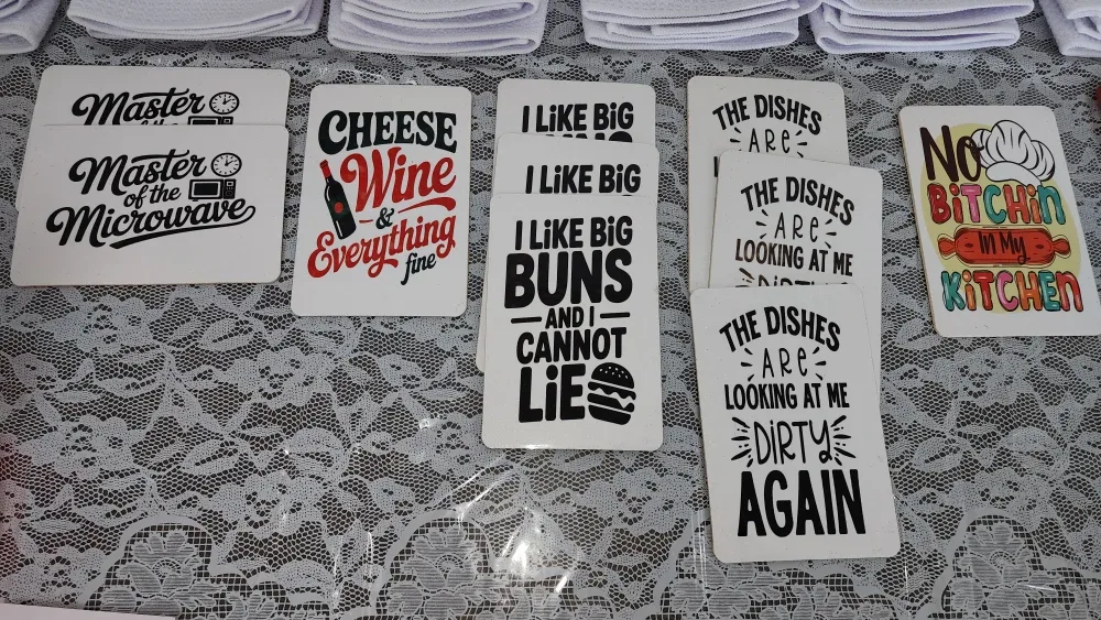 Funny Kitchen magnets - Master Microwave, Cheese Wine
