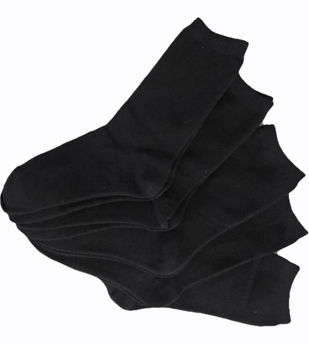Women Black Socks - Set of 5
