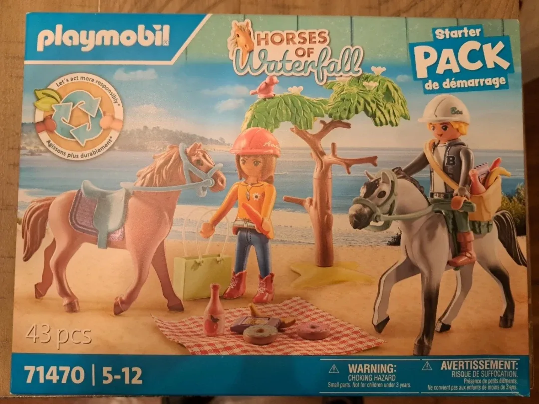 Playmobil Horses of Waterfall Starter Pack 43 Pcs image indicator(2)
