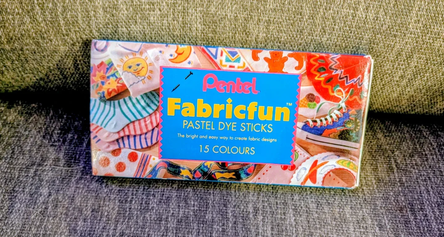 Pentel Fabric Fun Pastel Dye Sticks - 15 Colours