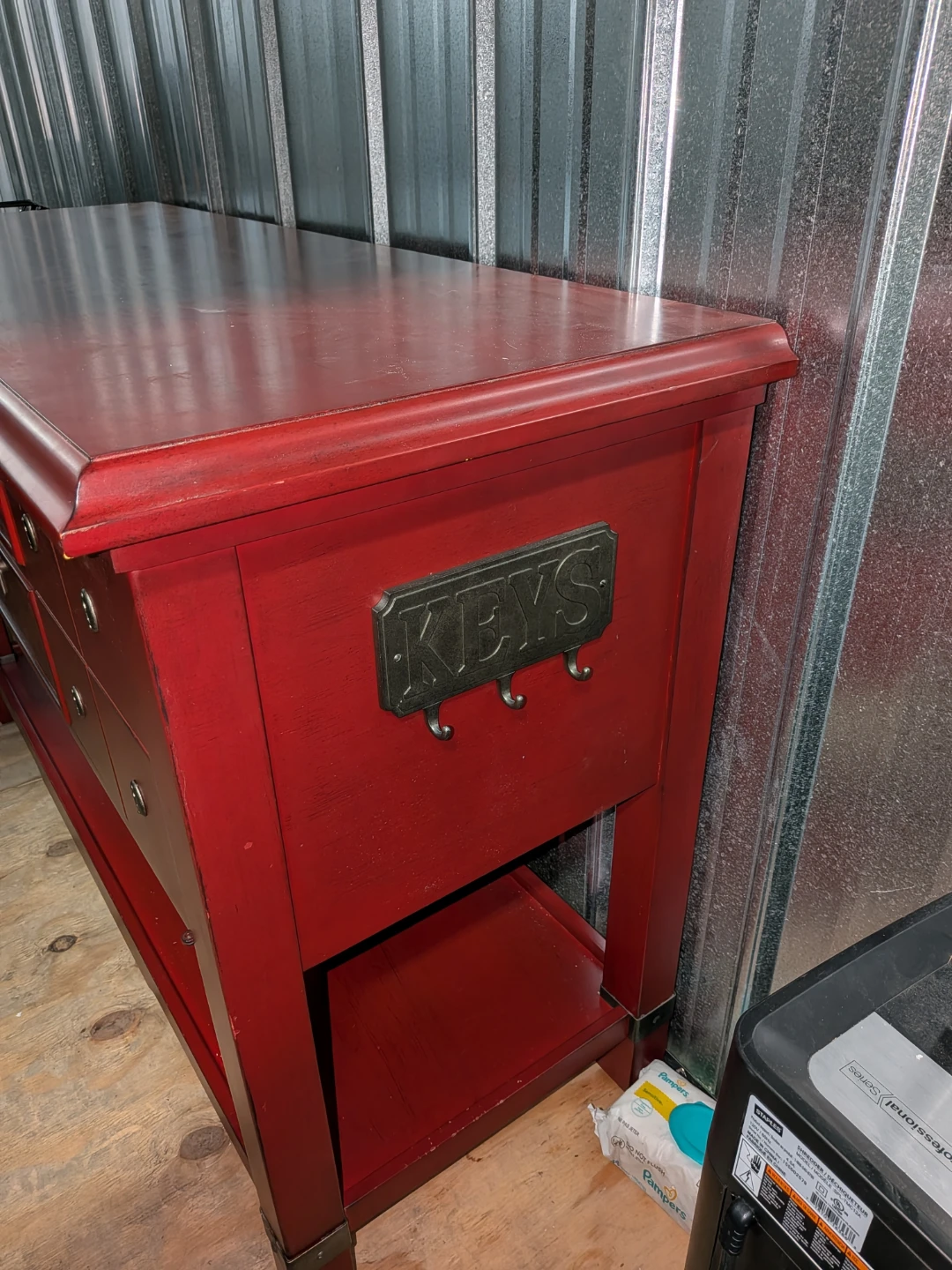 Red buffet Table - photo 2
