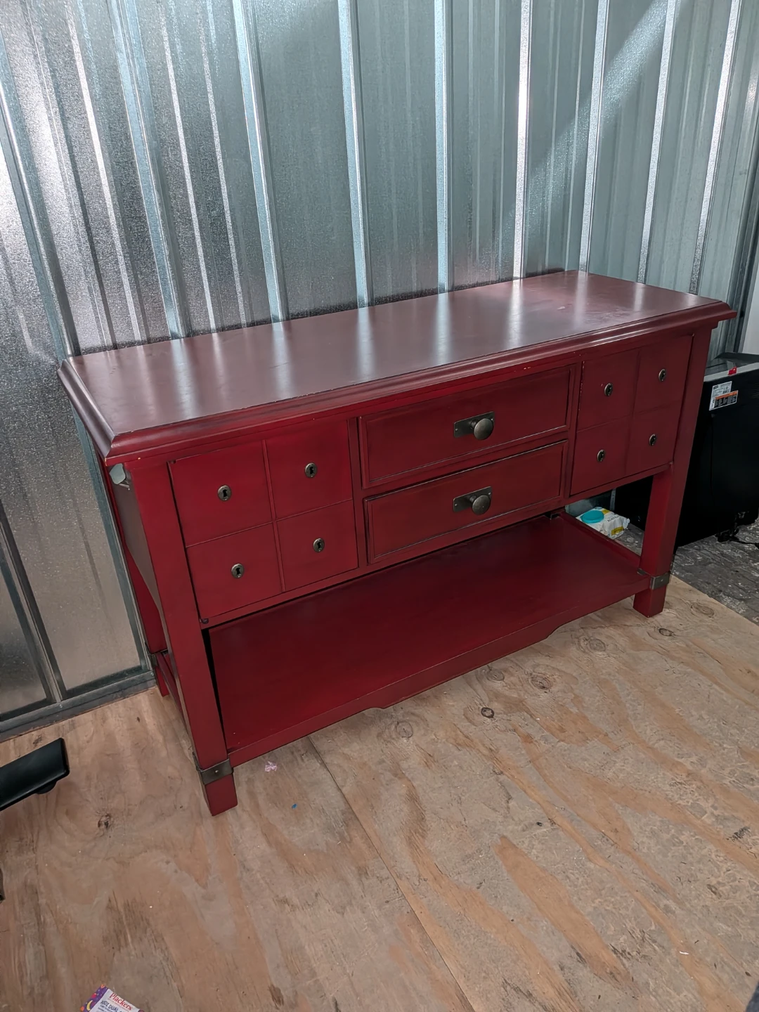 Red buffet Table - photo 4