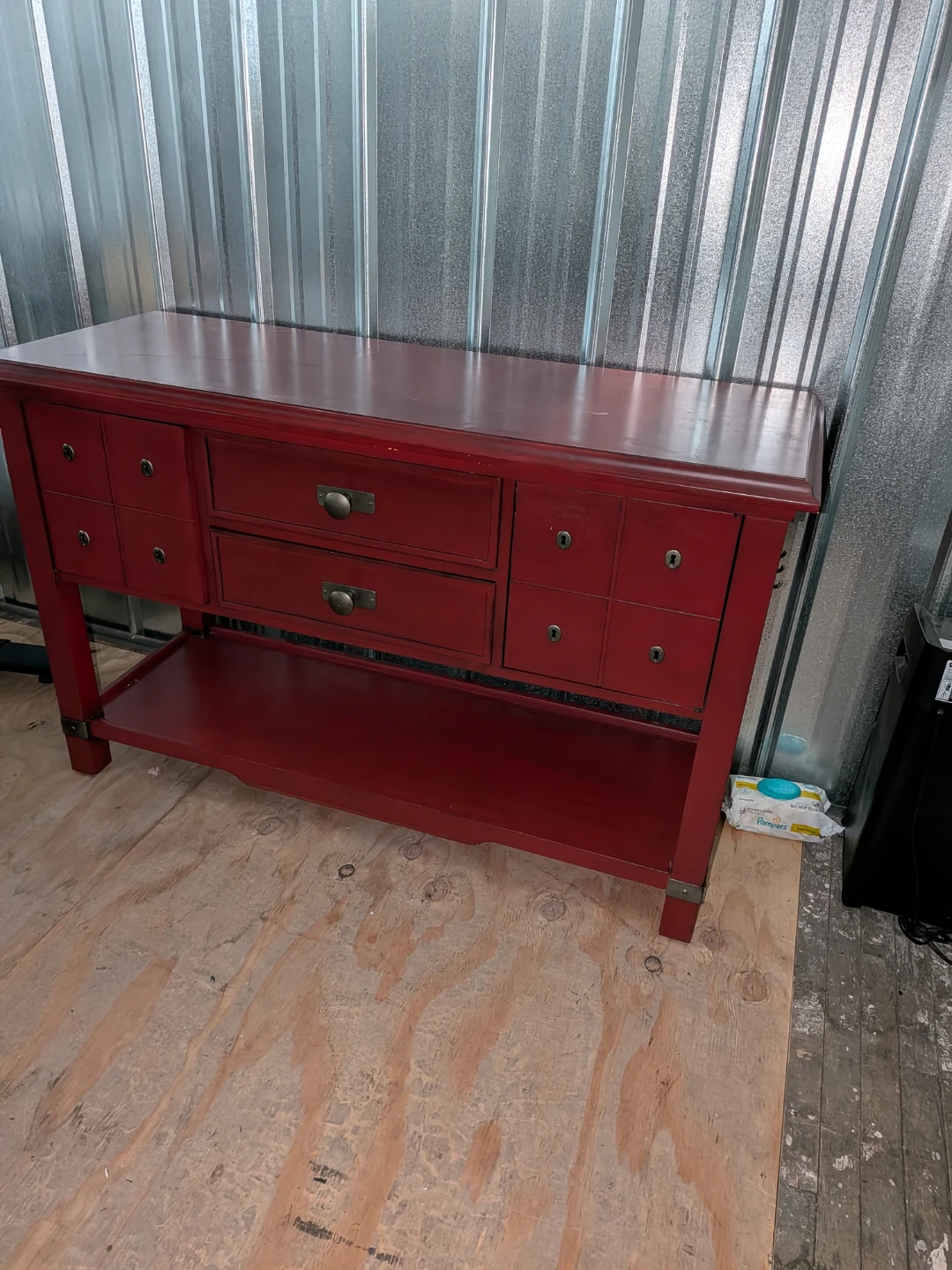 Red buffet Table - photo 5