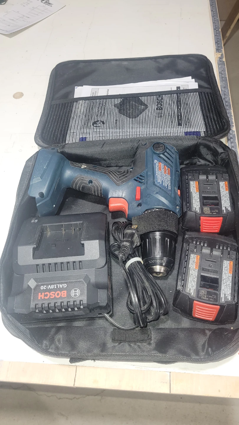 Bosch GSR18V-190 Cordless Drill Kit - photo 2