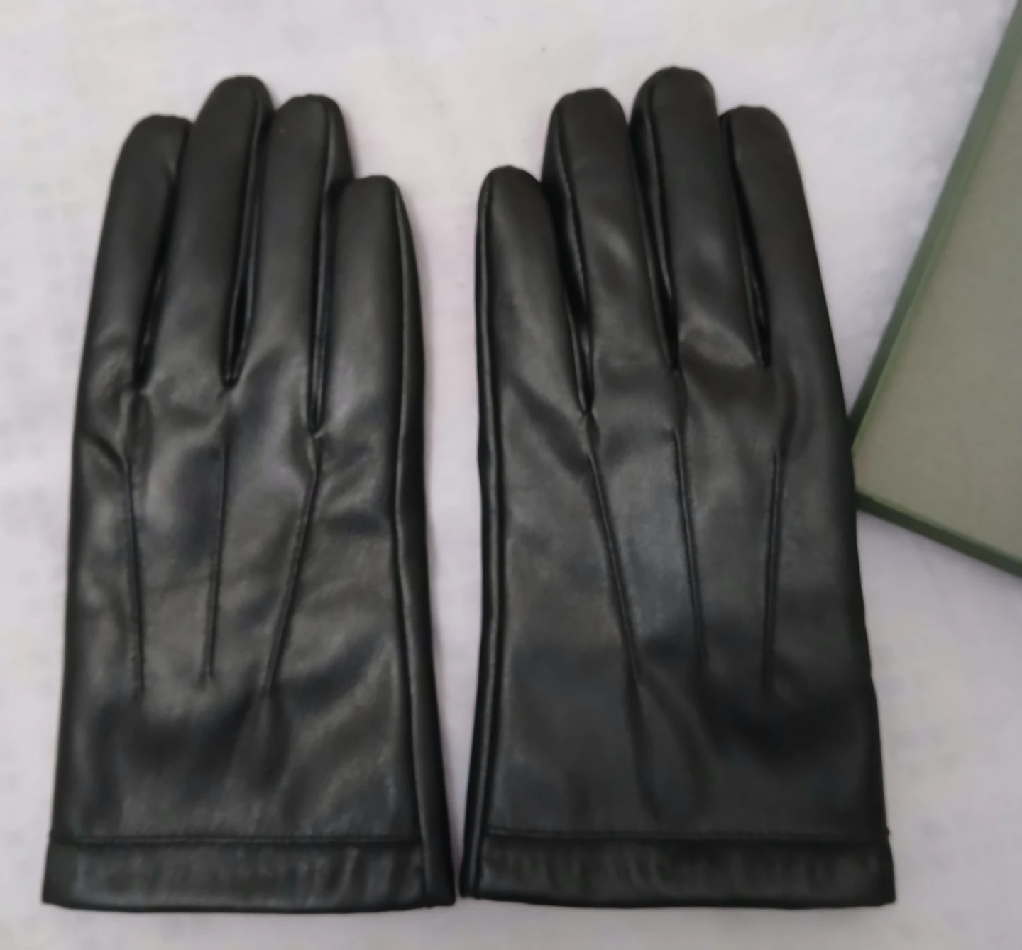 Downholme Vegan Leather Gloves - Black, MEDIUM - photo 2
