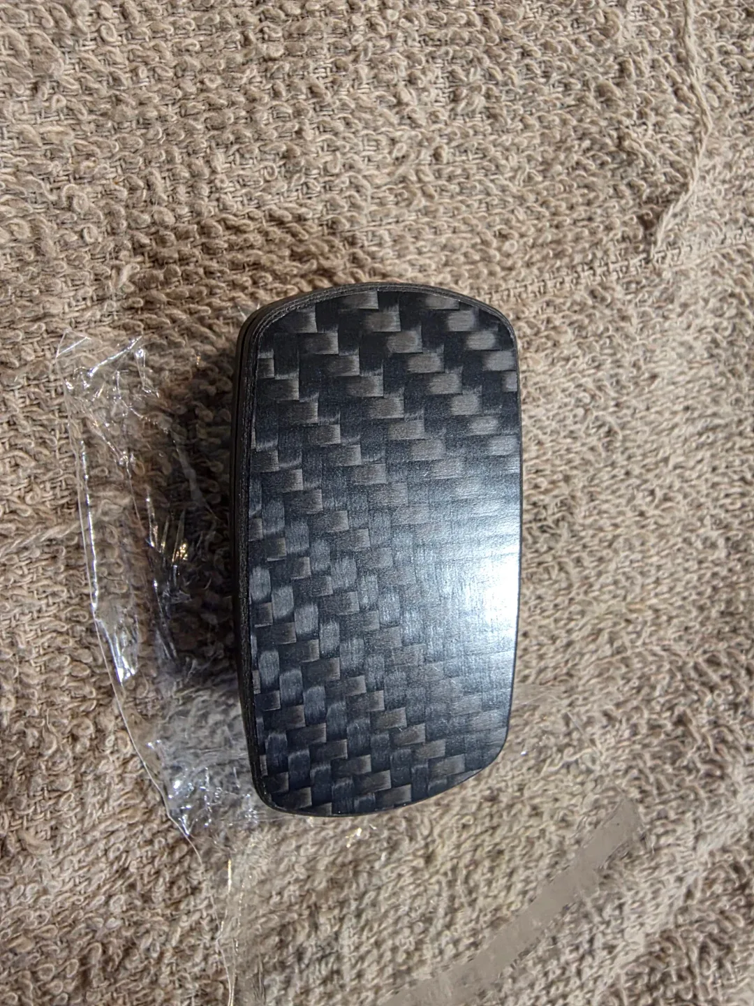 New carbon fibre print EDC magnetic fidget slider