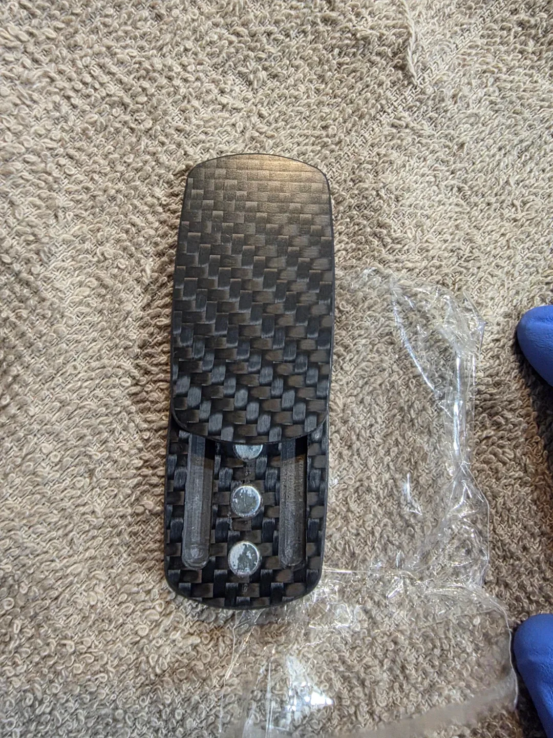 New carbon fibre print EDC magnetic fidget slider image indicator(2)