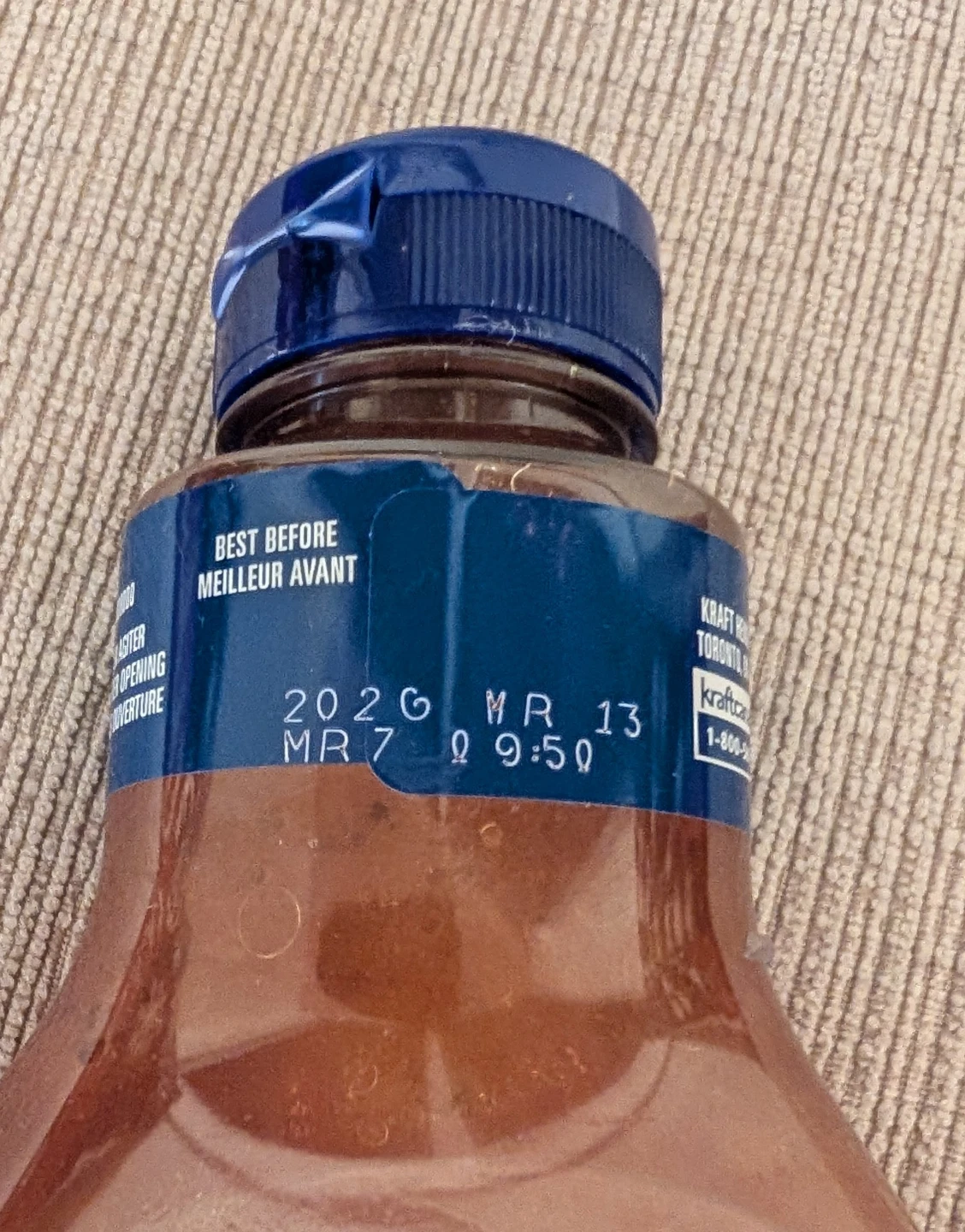 Brand New Kraft Raspberry Vinaigrette Dressing 425 mL - photo 2