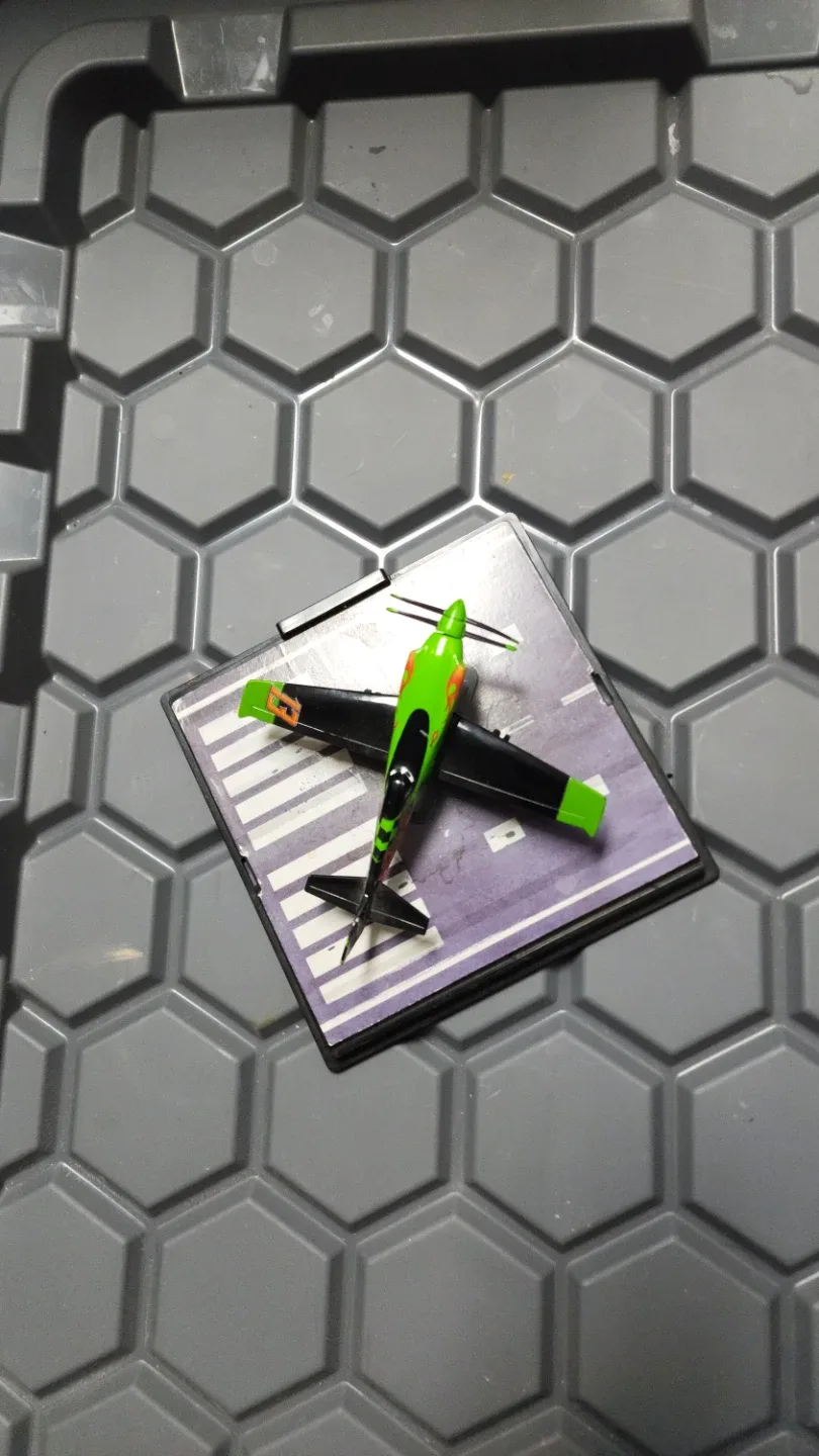 Toy Airplane from Planes the Movie - Green & Black
