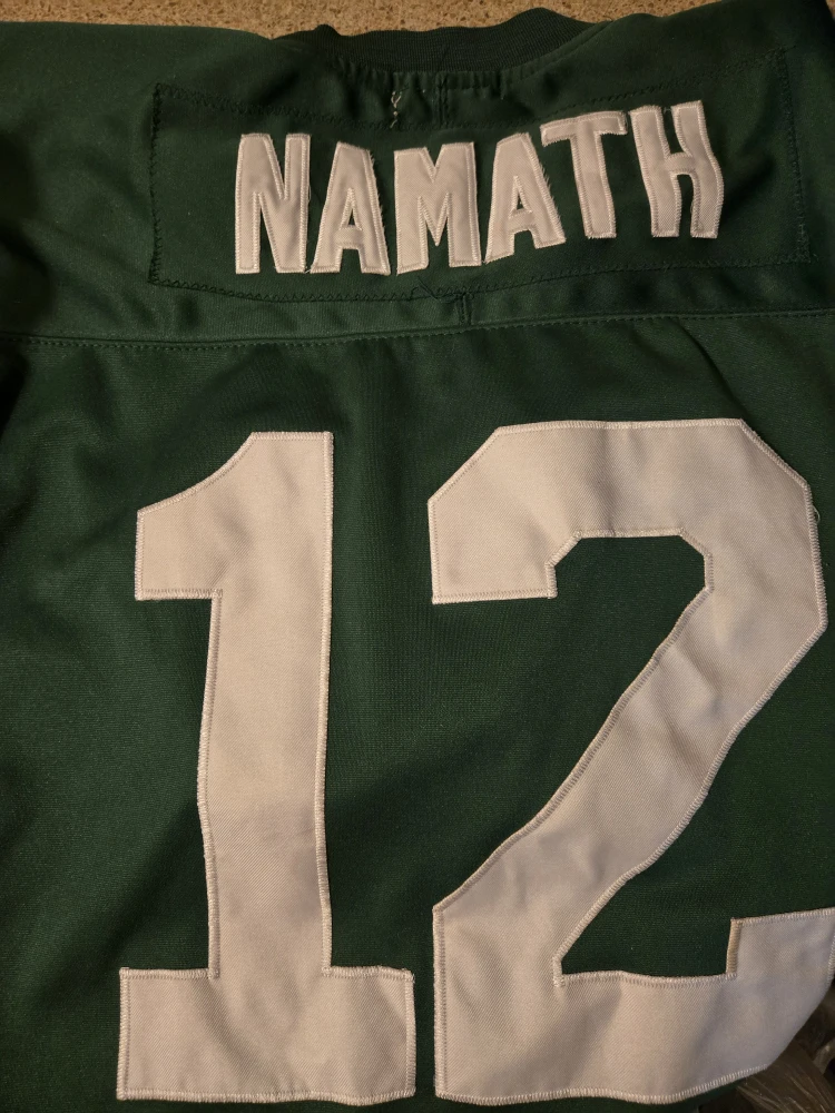Joe Namath Jets throwback Jersey