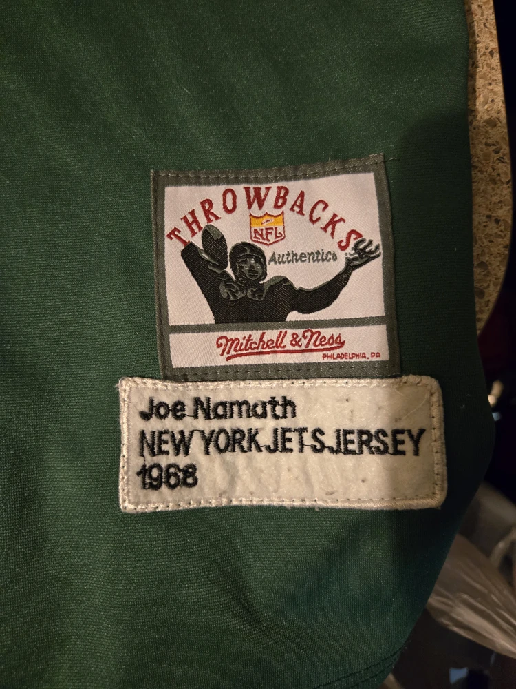 Joe Namath Jets throwback Jersey - photo 3