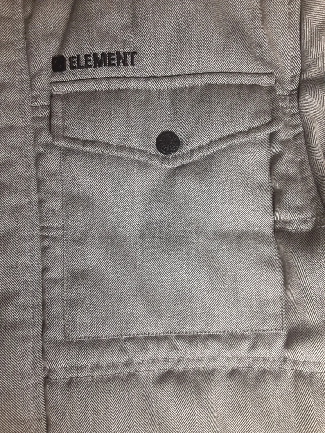 Element - Grey Hooded Button Up Winter Jacket | L/G image indicator(4)