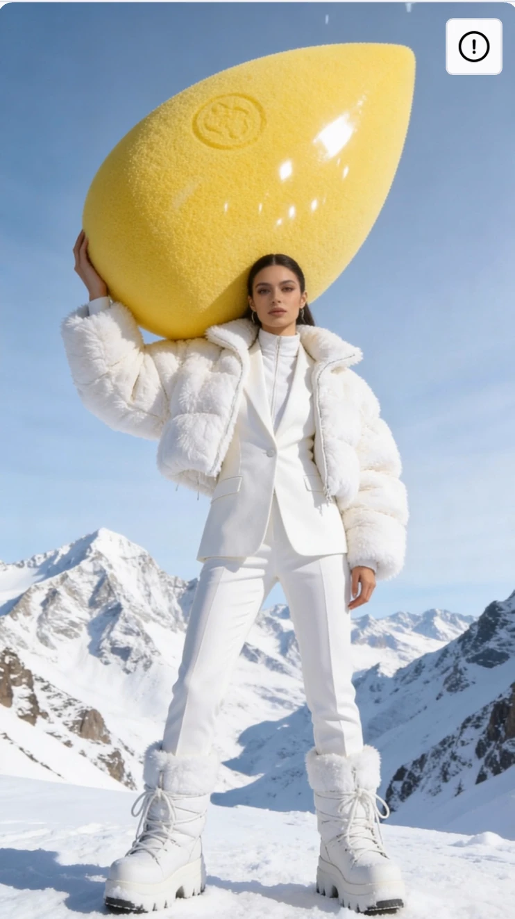 Fania Ffrench Iconic Yellow Beauty Sponge