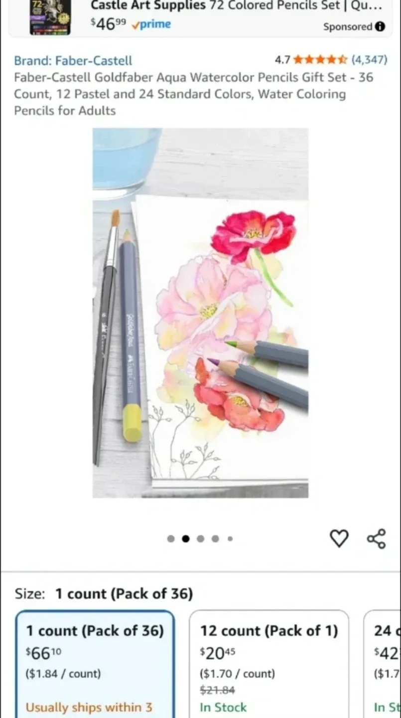 (NEW) Faber-Castell Goldfaber Pencils (retail $75) 🎁 -#Cleanout image indicator(4)