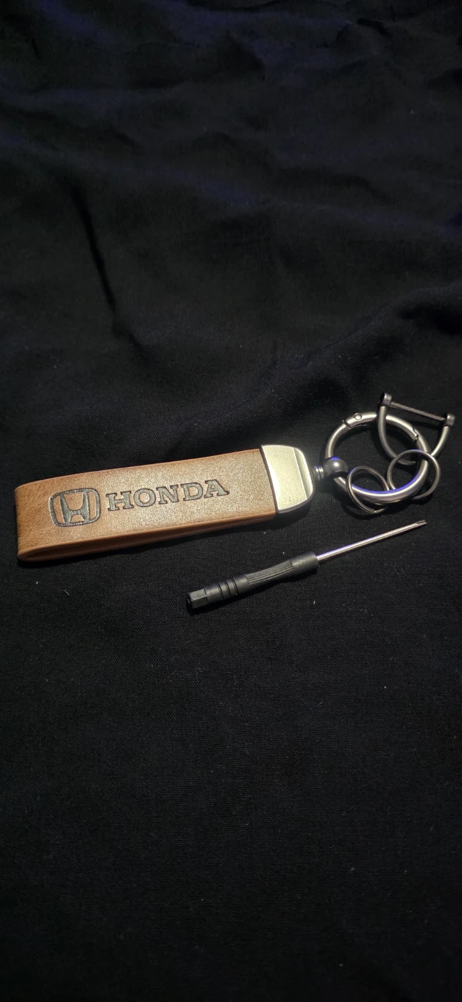 Honda Leather Keychain - photo 3