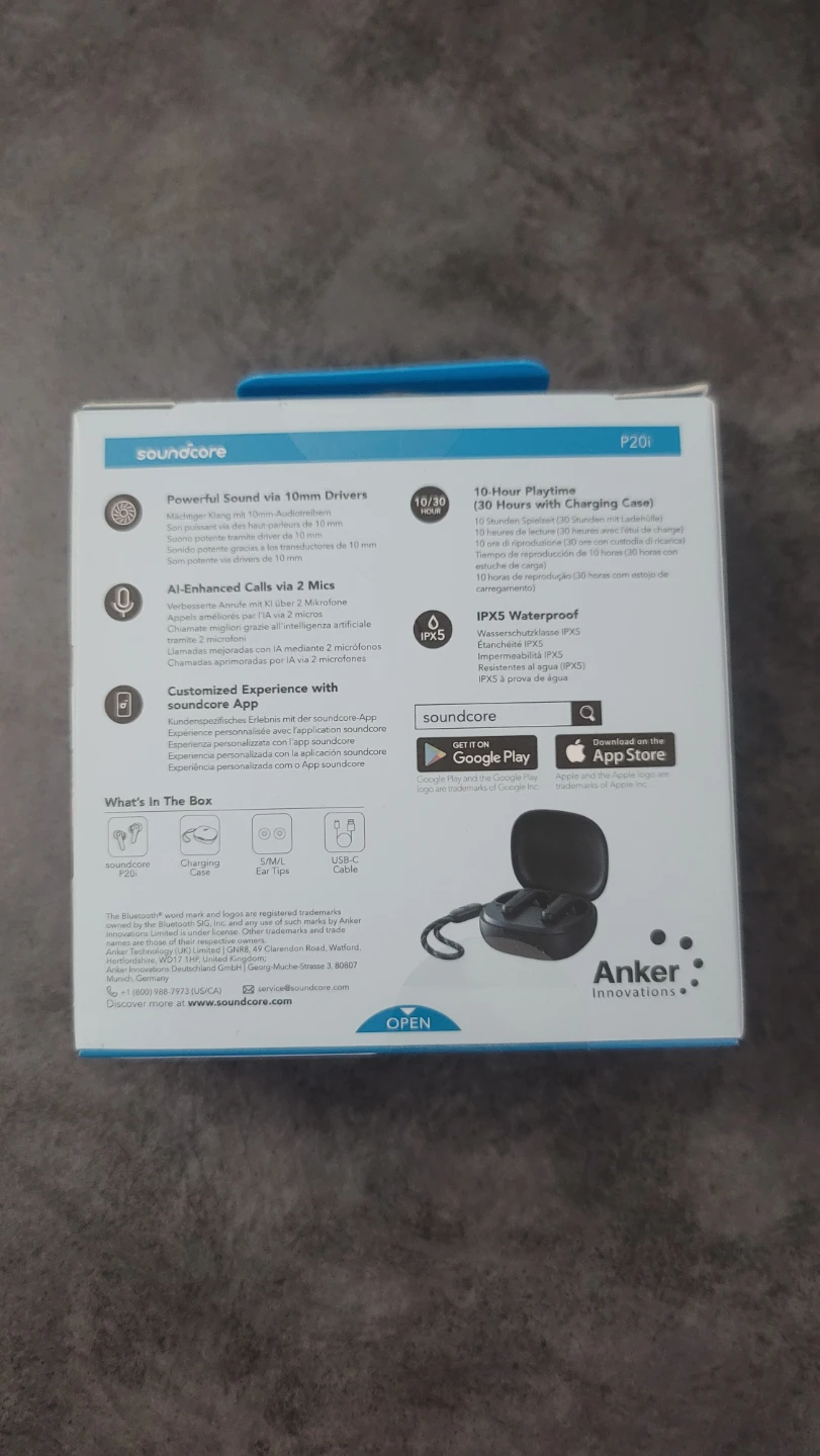 Soundcore by Anker P20i True Wireless Earbuds - New - photo 2