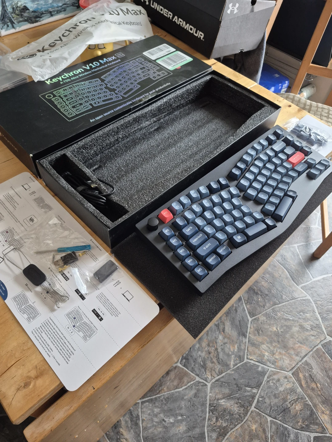 Keychron V10 Max 75% Alice Hotswap Wireless Keyboard