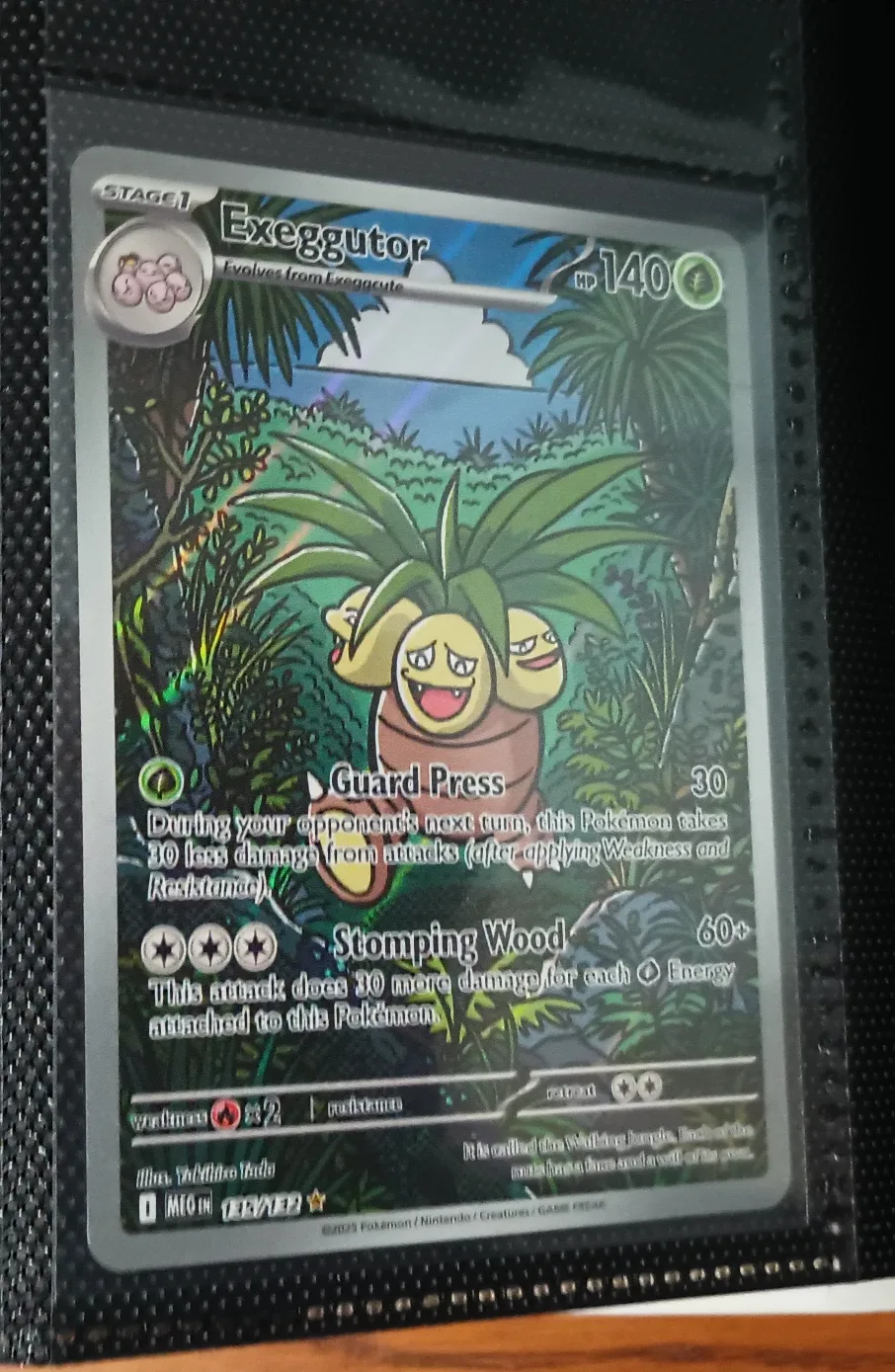 Exeggutor Pokemon Card