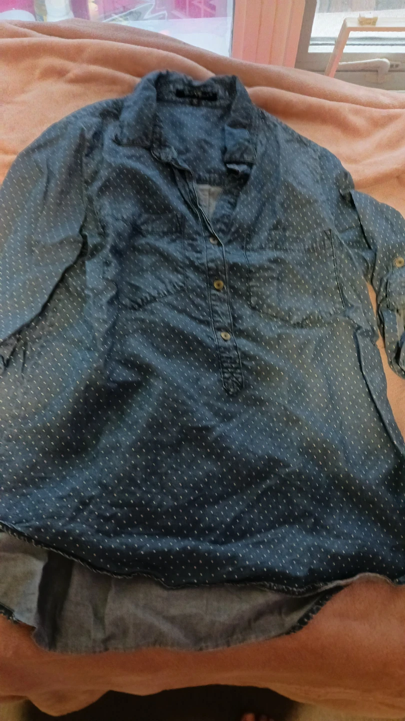 Velvet Heart Denim Tunic