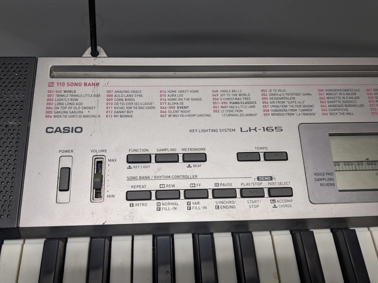 Casio LK-165 Keyboard - photo 2