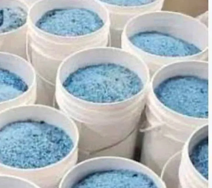 Blue treated salt for sale . 50lb buckets.